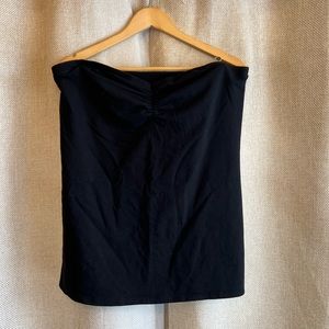Torrid, black tube top, strapless, 2X